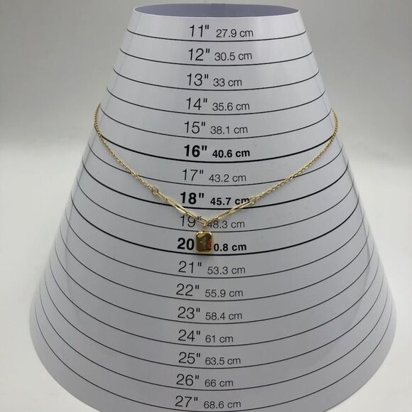 18K Gold Plated Women's Etched 'Forever Love' Necklace Romantic Jewelry - Picture 10 of 12